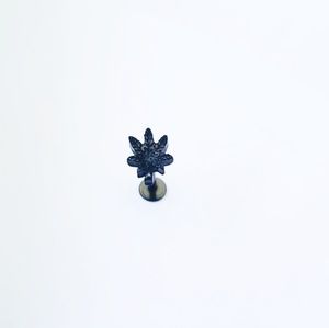 Leaf Tragus helix conch cartilage piercing